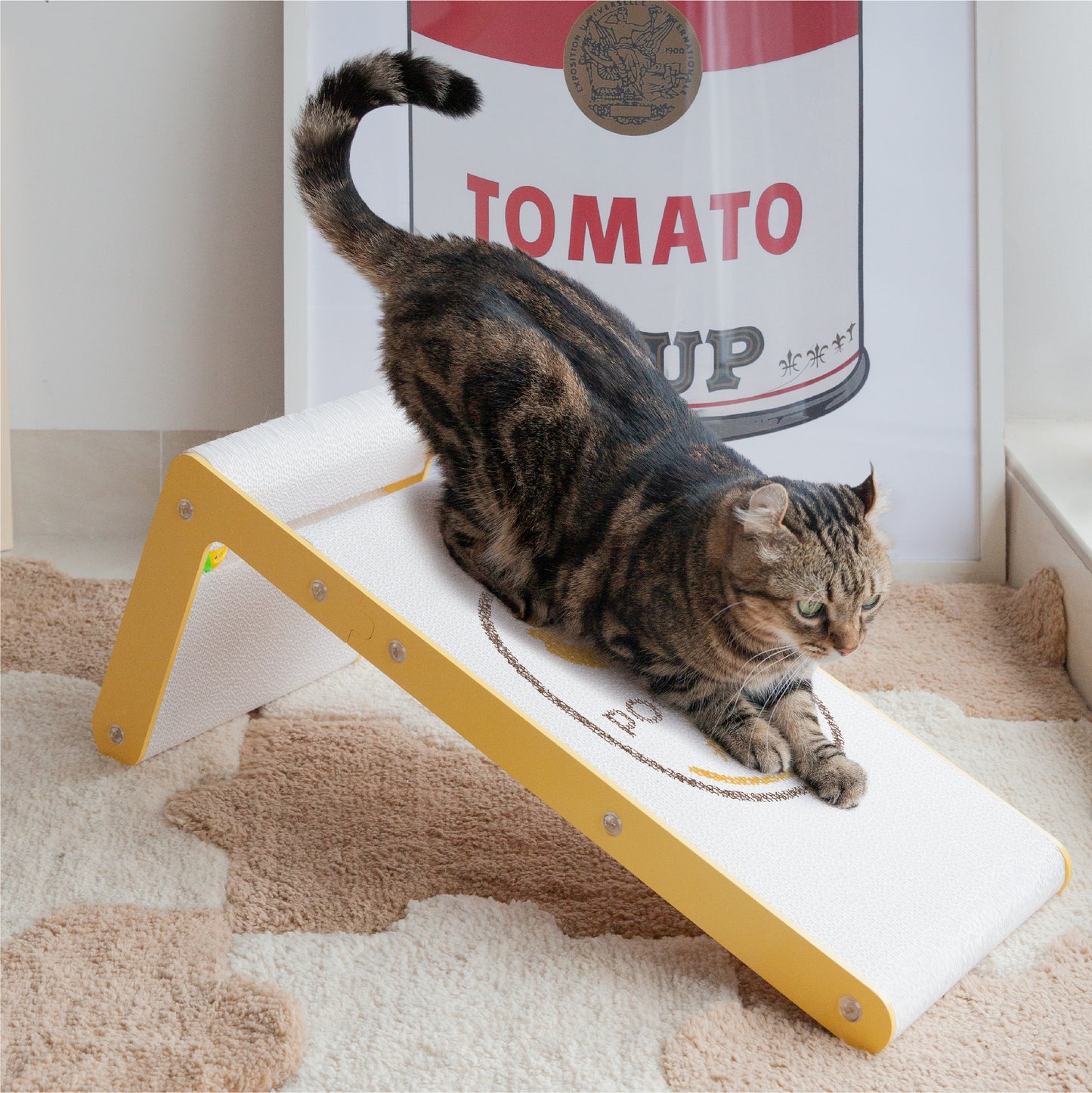 "Elegant Paws" Scratching Board